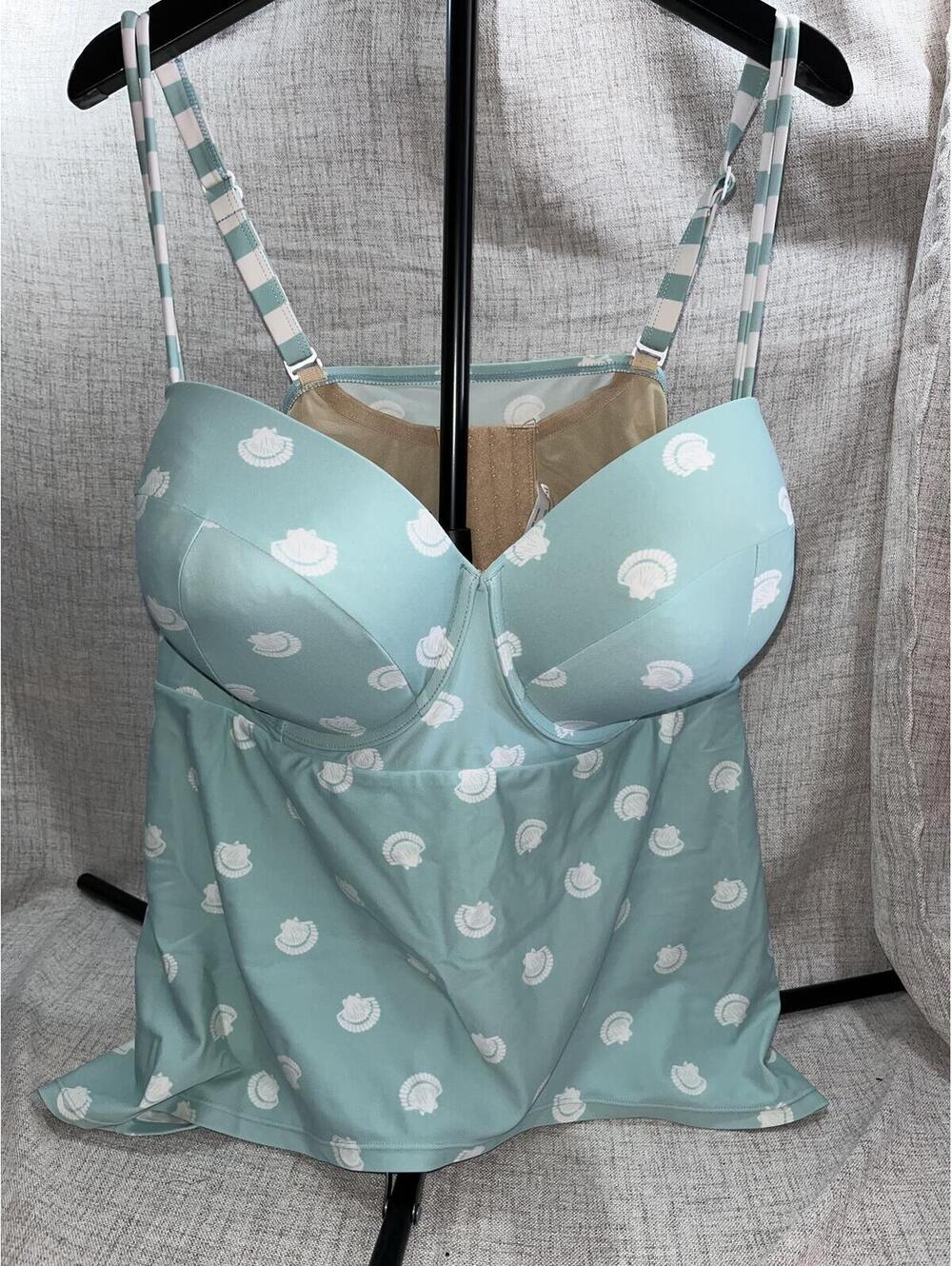 SWIM by Cacique Tankini Top 46DD